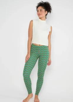 Damen Blutsgeschwister Leggings|Lange Leggings|Baumwoll-Leggings Lovely Legs