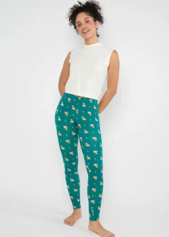 Damen Blutsgeschwister Leggings|Lange Leggings|Baumwoll-Leggings Lovely Legs