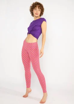 Damen Blutsgeschwister Leggings|Lange Leggings|Baumwoll-Leggings Lovely Legs