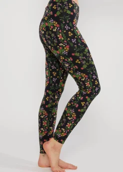 Damen Blutsgeschwister Leggings|Lange Leggings|Baumwoll-Leggings Lovely Legs
