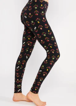 Damen Blutsgeschwister Leggings|Lange Leggings|Baumwoll-Leggings Lovely Legs