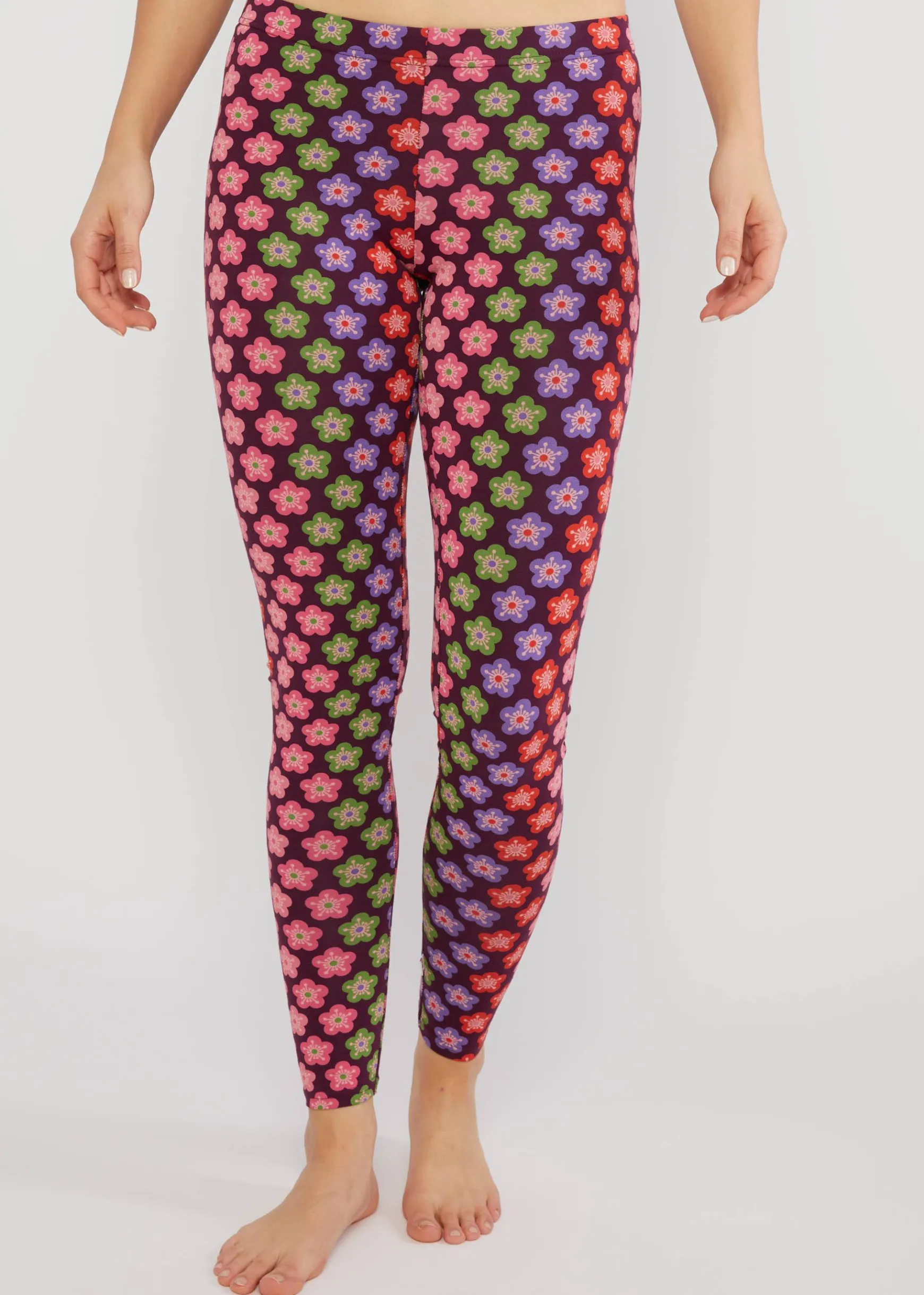 Damen Blutsgeschwister Leggings|Lange Leggings|Baumwoll-Leggings Lovely Legs