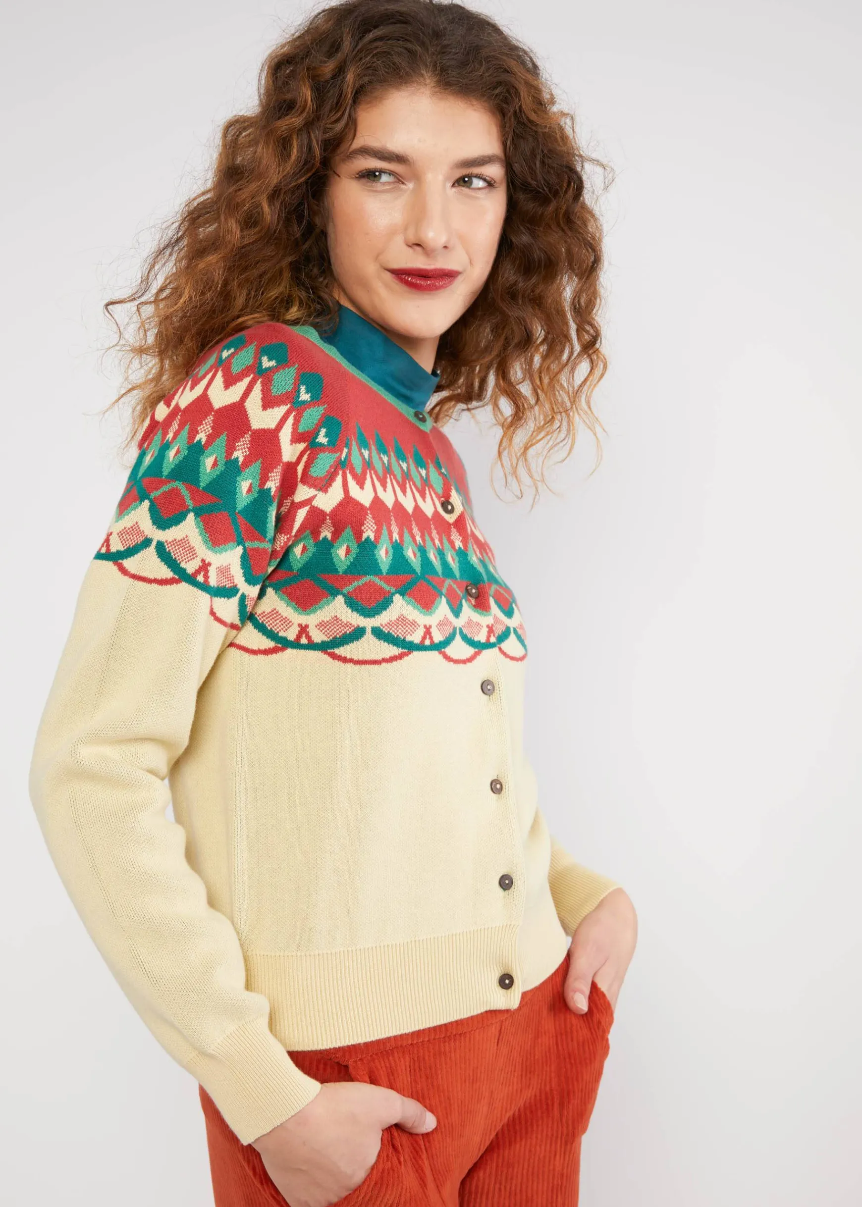 Damen Blutsgeschwister Cardigans|Cardigan Happy Heritage