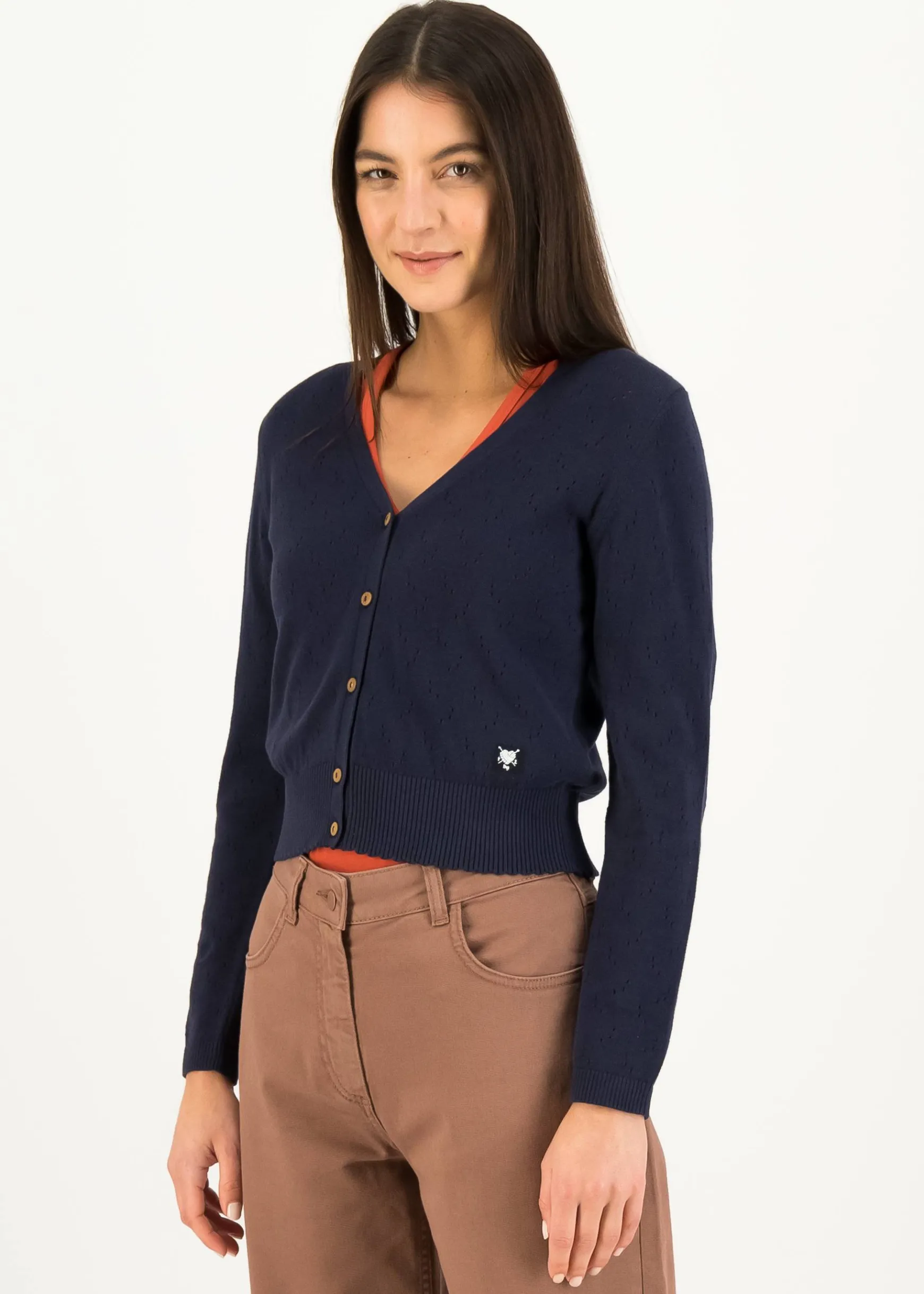 Damen Blutsgeschwister Cardigans|Cardigan Save the World