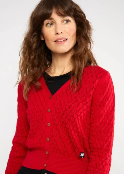 Damen Blutsgeschwister Cardigans|Cardigan Save the World