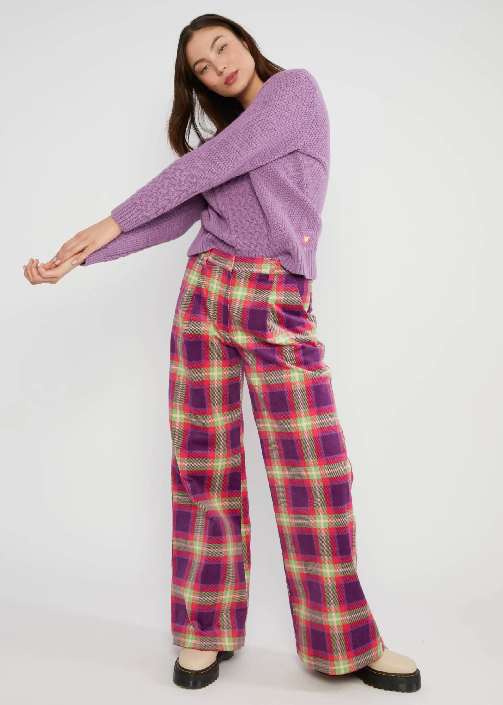 Damen Blutsgeschwister Stoffhosen|Cordhose Deedericksbockers
