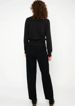 Damen Blutsgeschwister Cordhosen|Stoffhosen|Cordhose High Waist Olotte
