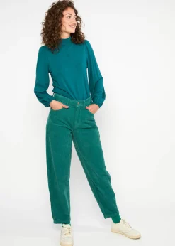 Damen Blutsgeschwister Cordhosen|Stoffhosen|Cordhose High Waist Olotte