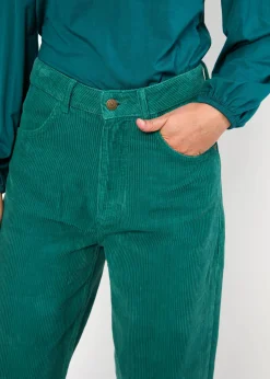 Damen Blutsgeschwister Cordhosen|Stoffhosen|Cordhose High Waist Olotte