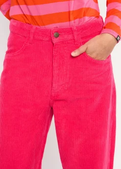 Damen Blutsgeschwister Cordhosen|Stoffhosen|Cordhose High Waist Olotte