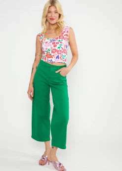 Damen Blutsgeschwister Stoffhosen|Culottes|Culotte High Waist Culotte