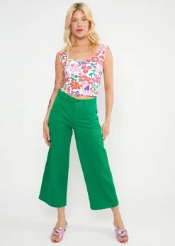 Damen Blutsgeschwister Stoffhosen|Culottes|Culotte High Waist Culotte