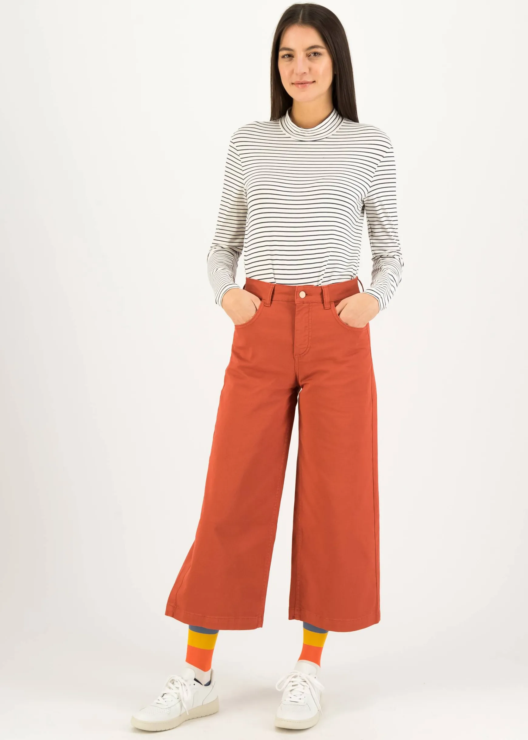 Damen Blutsgeschwister Culottes|Stoffhosen|Culotte High Waist Culotte