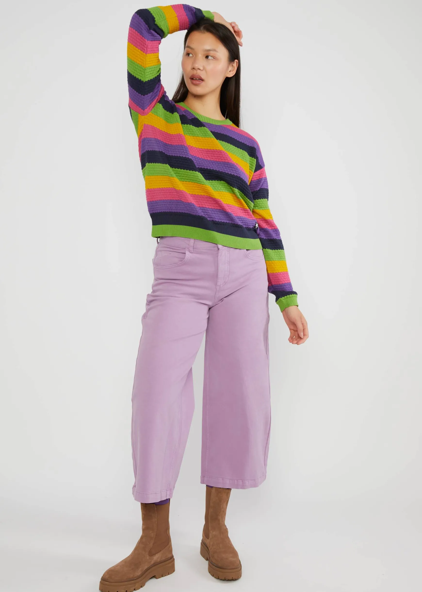 Damen Blutsgeschwister Culottes|Stoffhosen|Culotte High Waist Culotte
