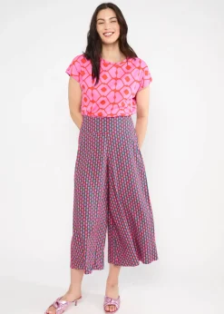 Damen Blutsgeschwister Stoffhosen|Culottes|Culotte In Full Bloom
