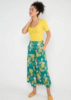 Damen Blutsgeschwister Stoffhosen|Culottes|Culotte In Full Bloom