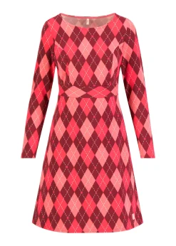 Damen Blutsgeschwister Sweatkleider|Knielange Kleider|Etuikleid Home Sweet Home