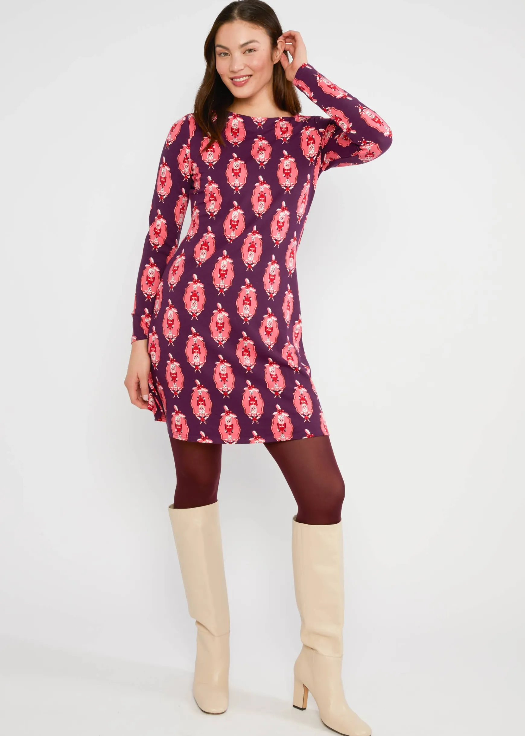 Damen Blutsgeschwister Sweatkleider|Minikleider|Etuikleid Mod a Hulu