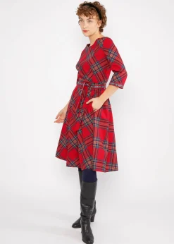 Damen Blutsgeschwister Knielange Kleider|Festliches Kleid Kisses Sweeter than Wine