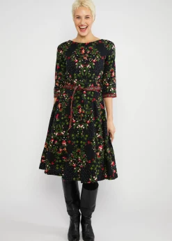 Damen Blutsgeschwister Knielange Kleider|Festliches Kleid Kisses Sweeter than Wine