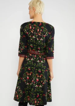Damen Blutsgeschwister Knielange Kleider|Festliches Kleid Kisses Sweeter than Wine
