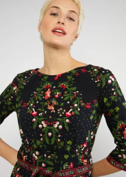 Damen Blutsgeschwister Knielange Kleider|Festliches Kleid Kisses Sweeter than Wine