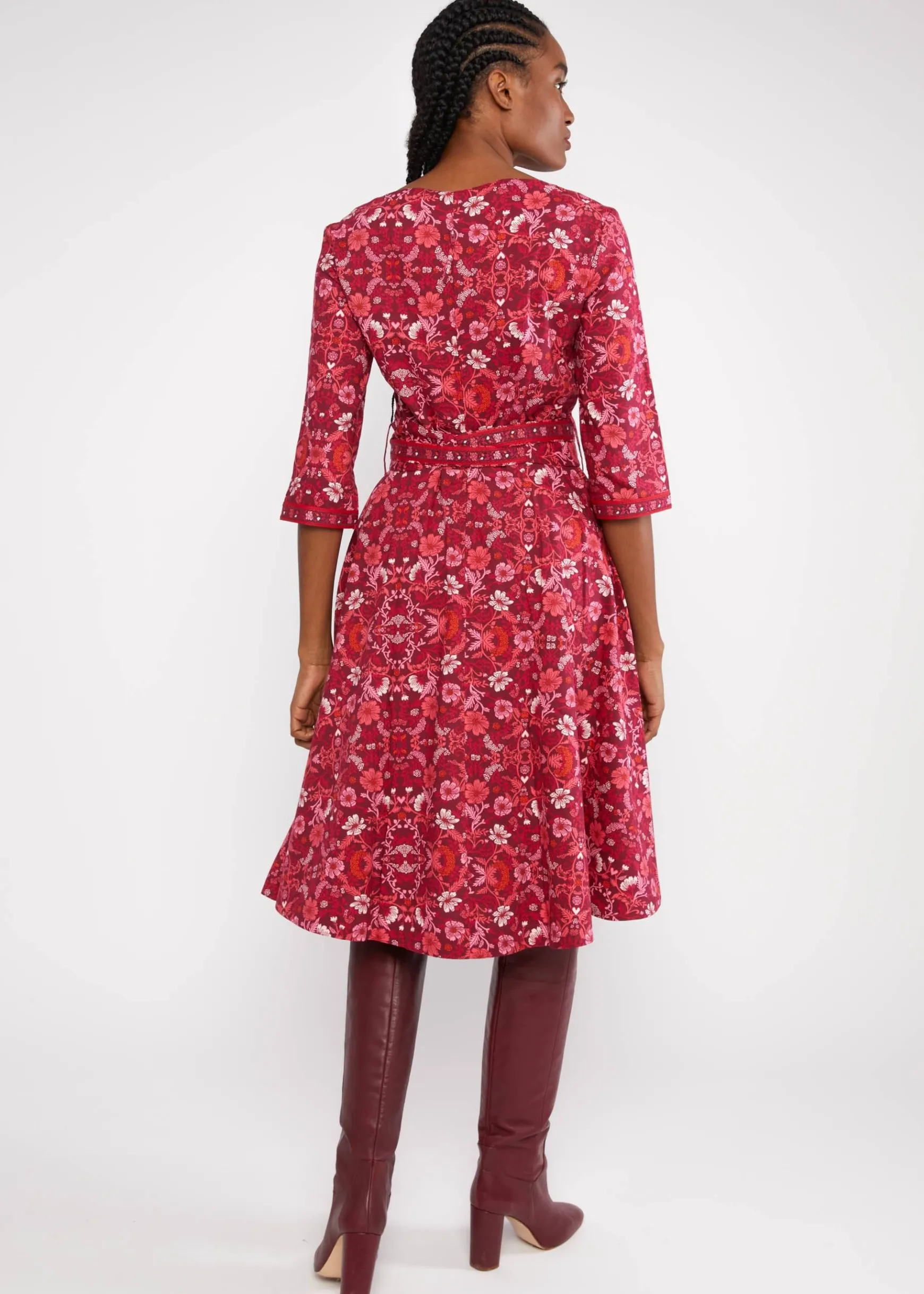 Damen Blutsgeschwister Knielange Kleider|Festliches Kleid Kisses Sweeter than Wine