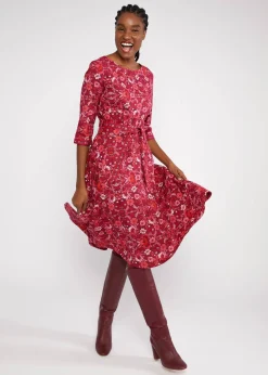 Damen Blutsgeschwister Knielange Kleider|Festliches Kleid Kisses Sweeter than Wine