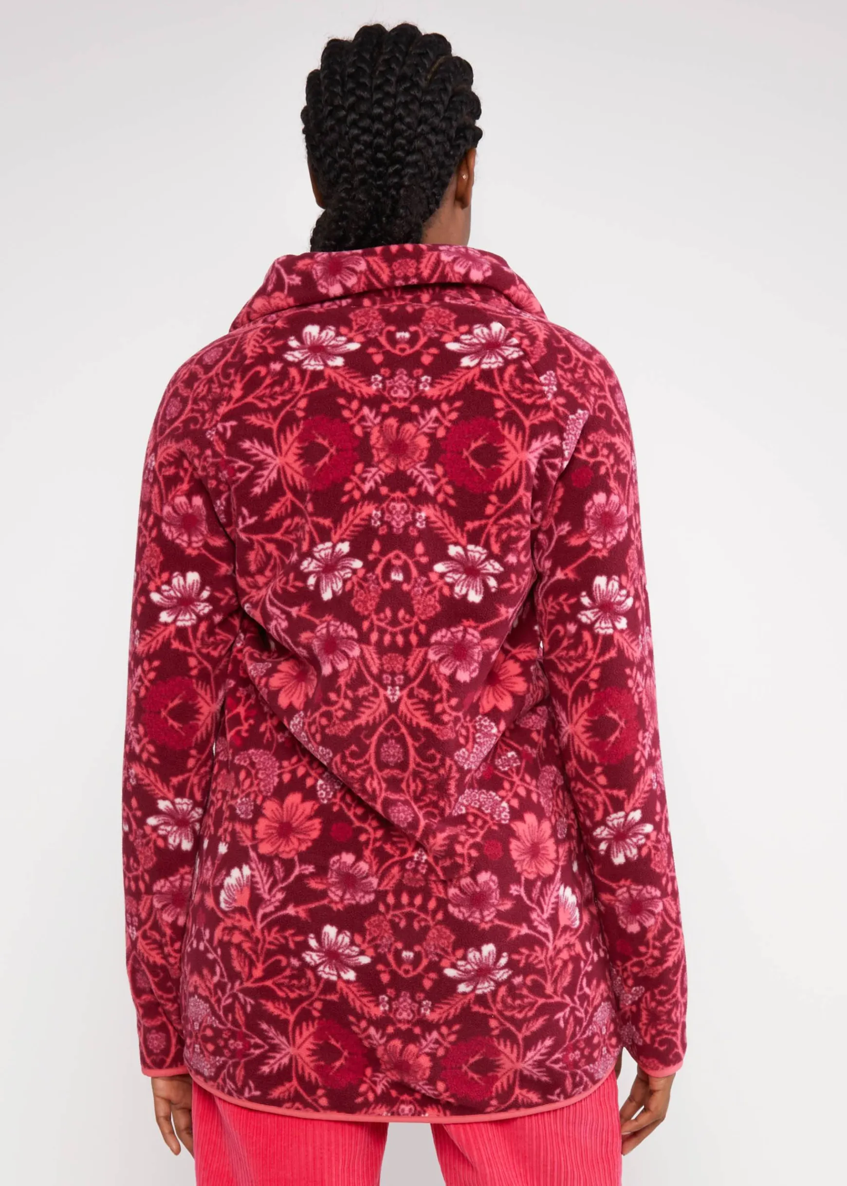 Damen Blutsgeschwister Übergangsjacken|Zip-Jacken|Fleecejacke Hu00FCttenzauber Long