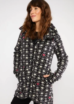 Damen Blutsgeschwister Übergangsjacken|Zip-Jacken|Fleecejacke Hu00FCttenzauber Long