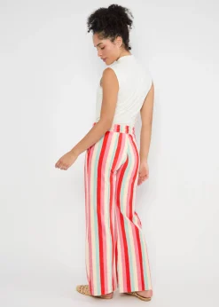 Damen Blutsgeschwister Stoffhosen|Sommerhosen|Freizeithose Bell Bottom Beauty