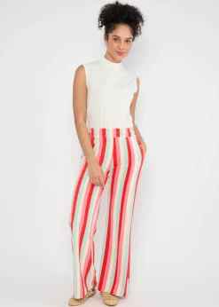 Damen Blutsgeschwister Stoffhosen|Sommerhosen|Freizeithose Bell Bottom Beauty