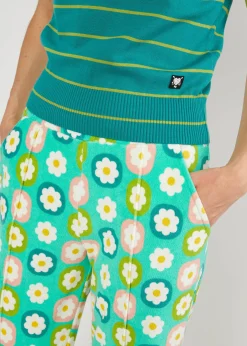Damen Blutsgeschwister Stoffhosen|Sommerhosen|Freizeithose Bell Bottom Beauty