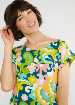 Damen Blutsgeschwister Jerseykleider|Minikleider|Freizeitkleid Go, Odette