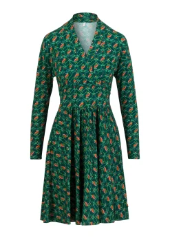 Damen Blutsgeschwister Jerseykleider|Knielange Kleider|Freizeitkleid La Vie est Belle