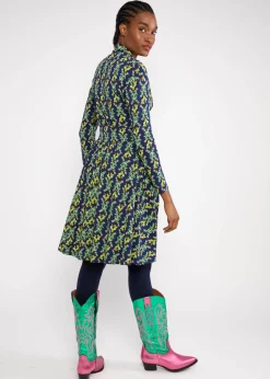 Damen Blutsgeschwister Jerseykleider|Knielange Kleider|Freizeitkleid La Vie est Belle