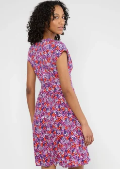Damen Blutsgeschwister Jerseykleider|Knielange Kleider|Freizeitkleid La Vie est Belle