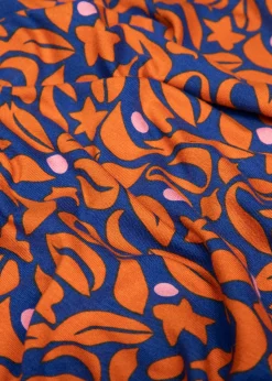 Damen Blutsgeschwister Jerseykleider|Knielange Kleider|Freizeitkleid La Vie est Belle