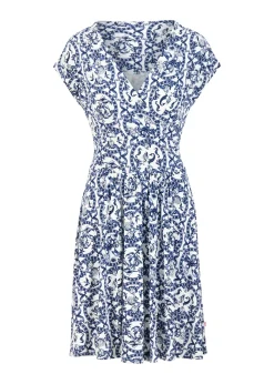 Damen Blutsgeschwister Jerseykleider|Knielange Kleider|Freizeitkleid La Vie est Belle