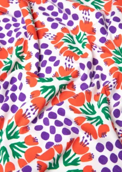 Damen Blutsgeschwister Jerseykleider|Knielange Kleider|Freizeitkleid Shalala Tralala Spring