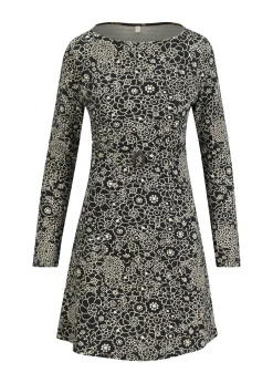 Damen Blutsgeschwister Jerseykleider|Knielange Kleider|Herbstkleid California Calling
