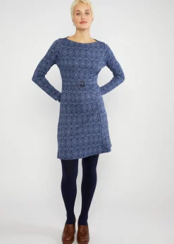 Damen Blutsgeschwister Jerseykleider|Knielange Kleider|Herbstkleid California Calling