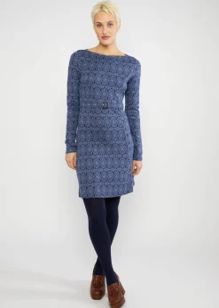 Damen Blutsgeschwister Jerseykleider|Knielange Kleider|Herbstkleid California Calling