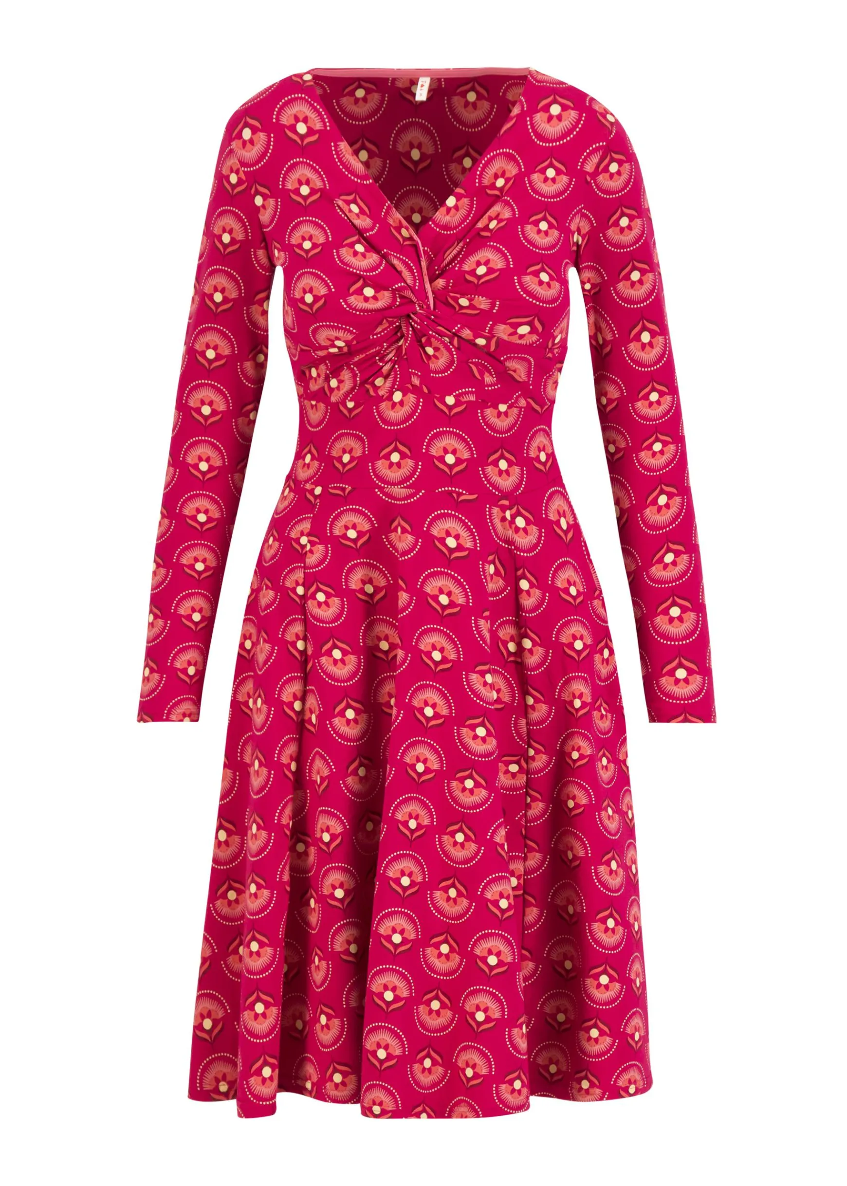 Damen Blutsgeschwister Jerseykleider|Knielange Kleider|Herbstkleid Hot Knot