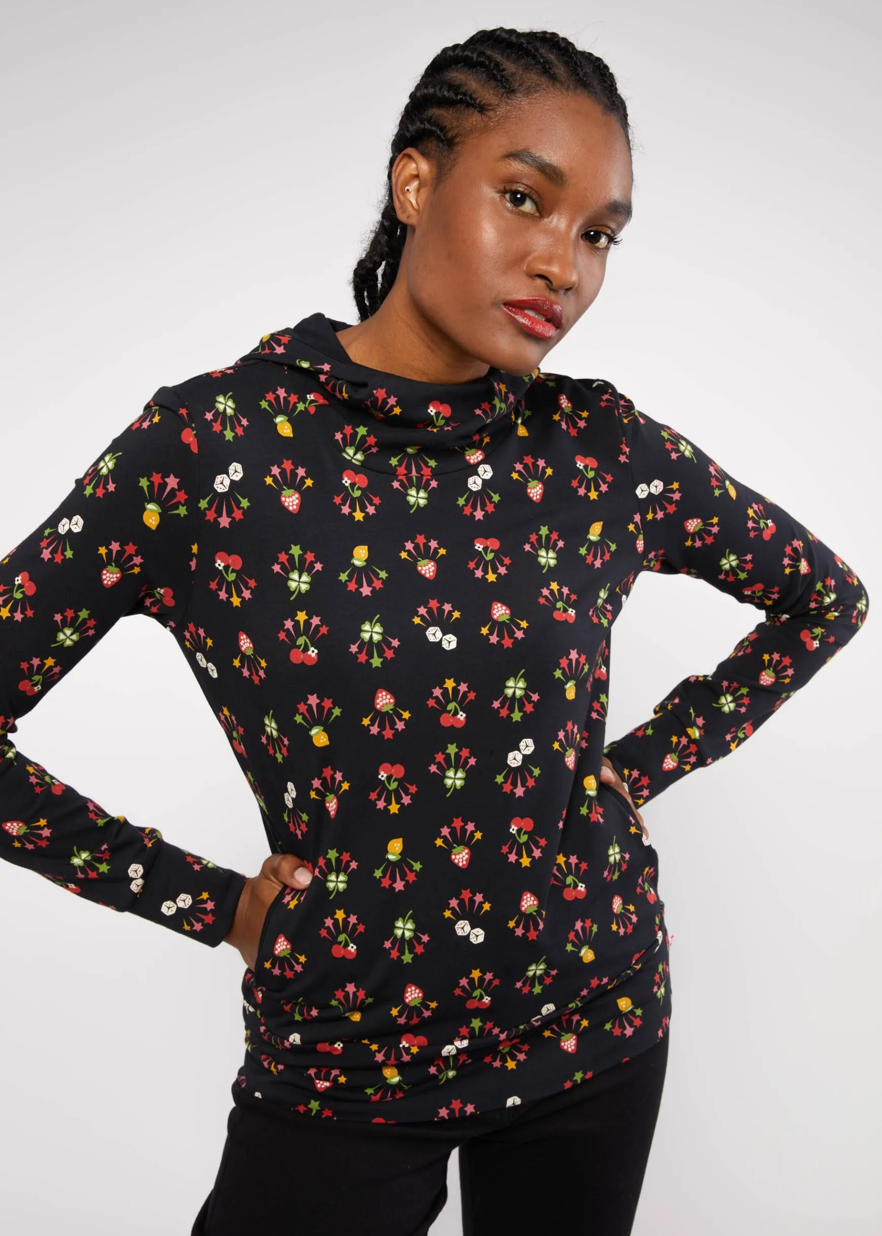 Damen Blutsgeschwister Hoodies|Hoodie Scuba Duba