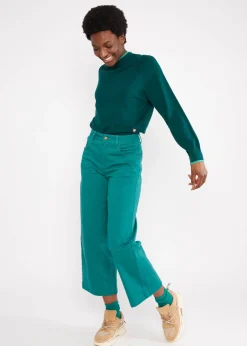 Damen Blutsgeschwister Culottes|Stoffhosen|Hose High Waist Culotte