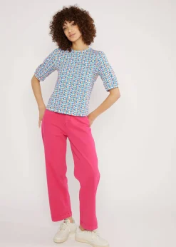 Damen Blutsgeschwister Stoffhosen|7/8-Hosen|Hose High Waist Olotte Remade