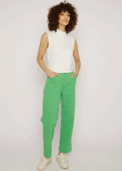 Damen Blutsgeschwister Stoffhosen|7/8-Hosen|Hose High Waist Olotte Remade