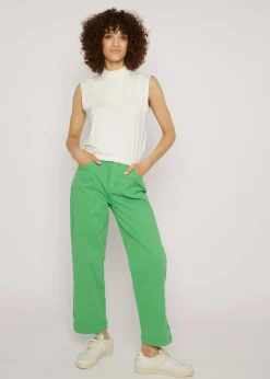 Damen Blutsgeschwister Stoffhosen|7/8-Hosen|Hose High Waist Olotte Remade