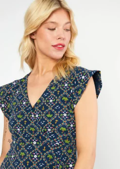 Damen Blutsgeschwister Jerseykleider|Minikleider|Jerseykleid Daydreaming Cache